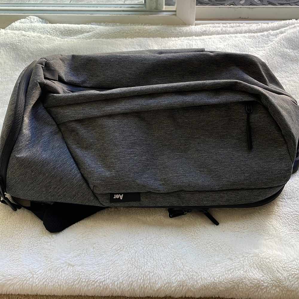 Aer Duffel 2 in Heather dark grey